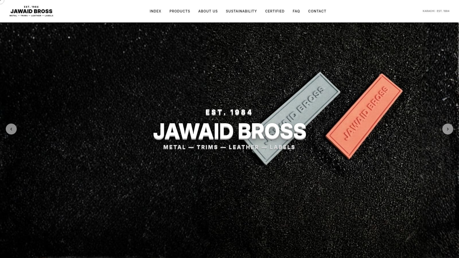Jawaid Bross website preview